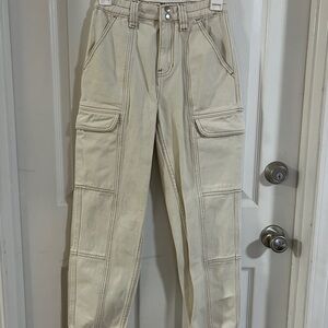 PacSun Cream Cargo Pants
